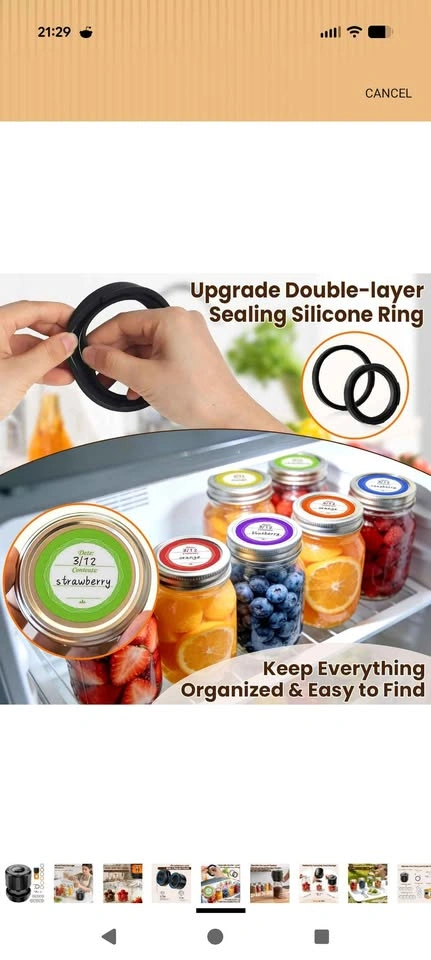 Brand New Mason Jar Vacuum Sealer Kit - photo 2