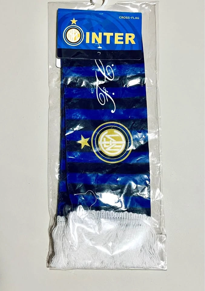 New Inter Milan Soccer Scarf Flag
