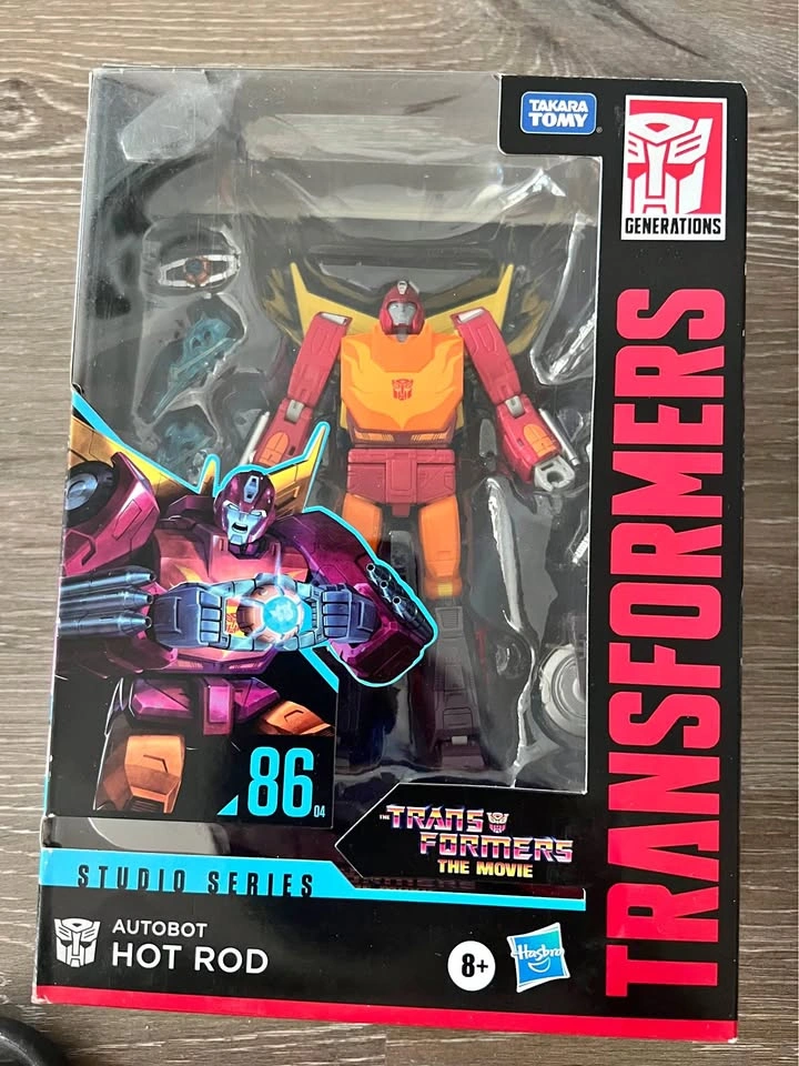Hasbro Transformers Series 86 Voyager Hot Rod Like New