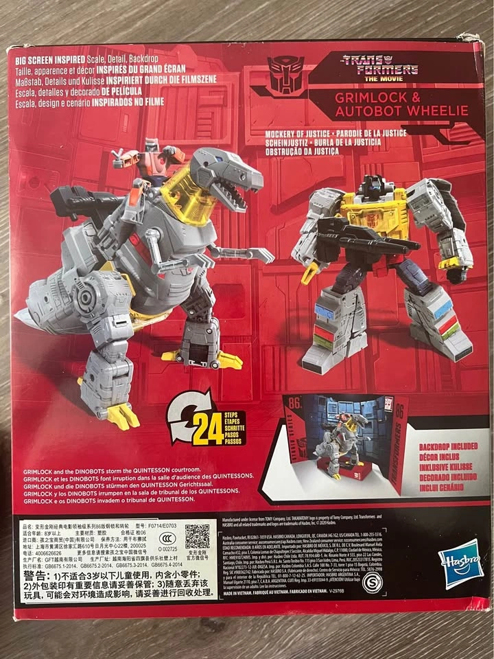 Transformers Grimlock & Wheelie Studio Series 86-06 - photo 2