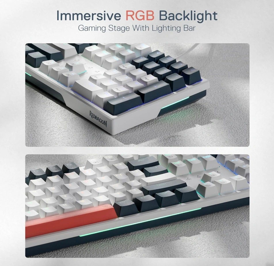 Brand New Redragon K668 RGB Mechanical Gaming Keyboard - photo 5