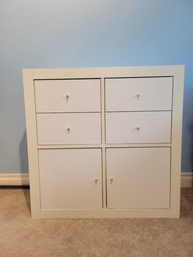 IKEA Kallax 2x2 with doors and drawers - Shelving Unit