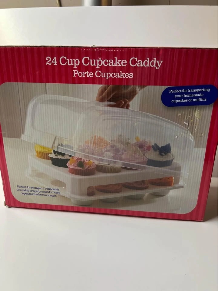 ⚽ 24 Cup cupcake caddy- New - photo 2