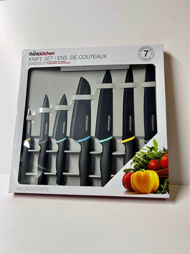 ⚽ 7pc. Knife Set- New