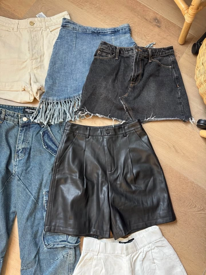 Women's Bottoms Clothing Bundle - Jeans, Shorts, and Skirt - photo 3