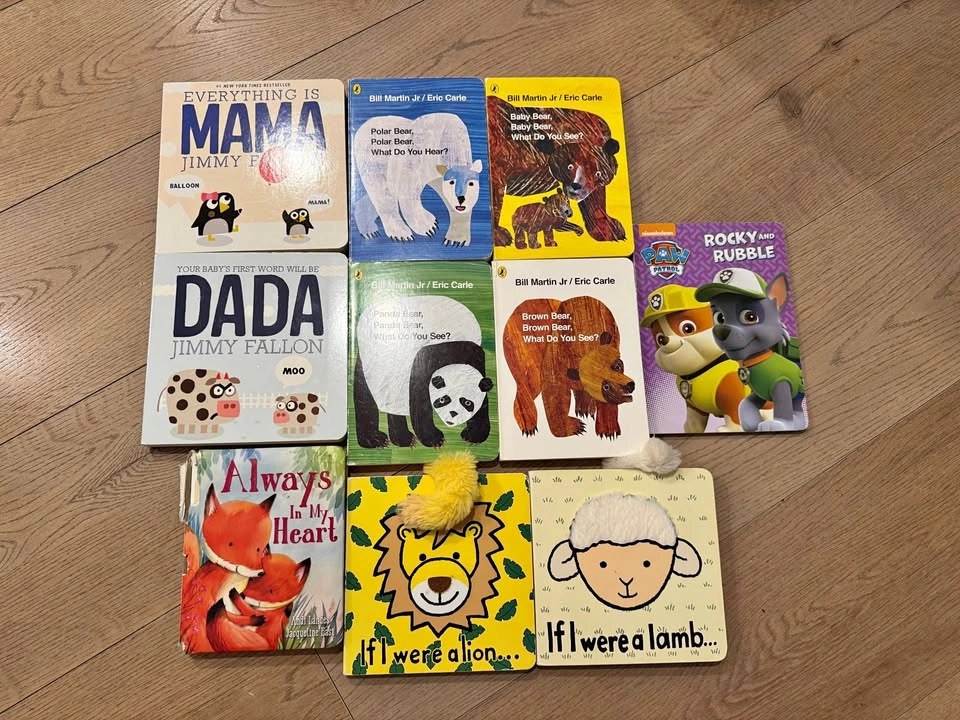 Childrens Baby Board Books Lot Jimmy Fallon Eric Carle Paw Patro