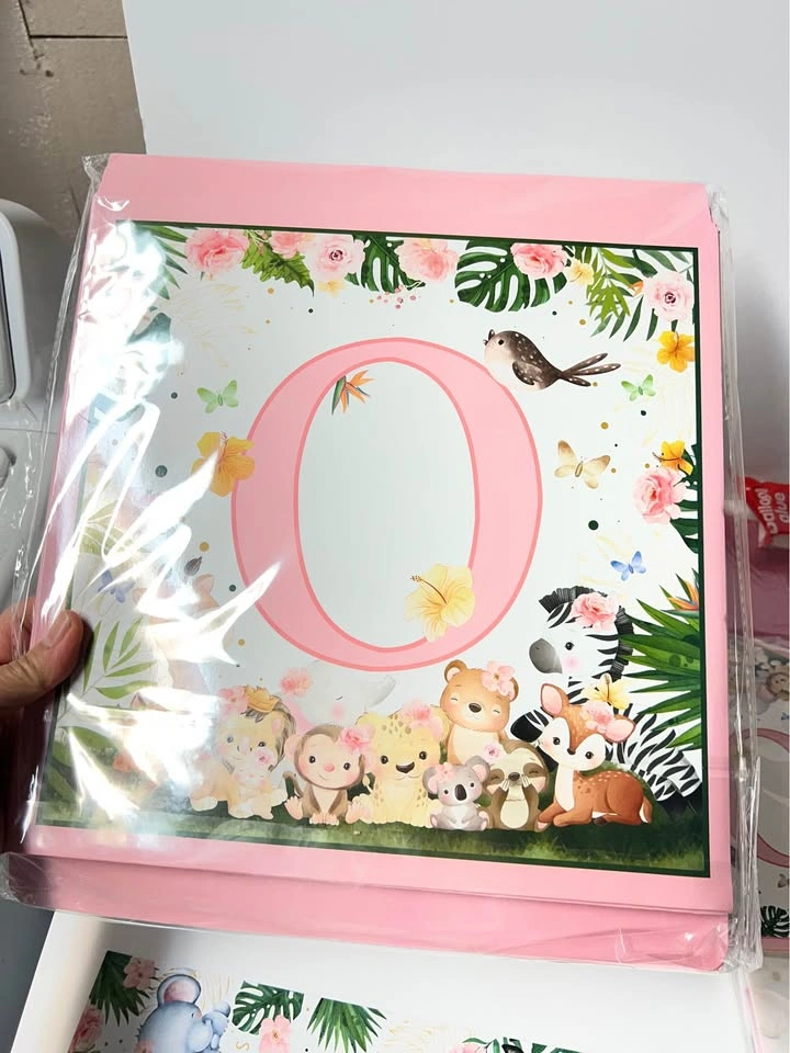 ⚽ Complete Safari 1st Birthday Decorations - New - photo 3