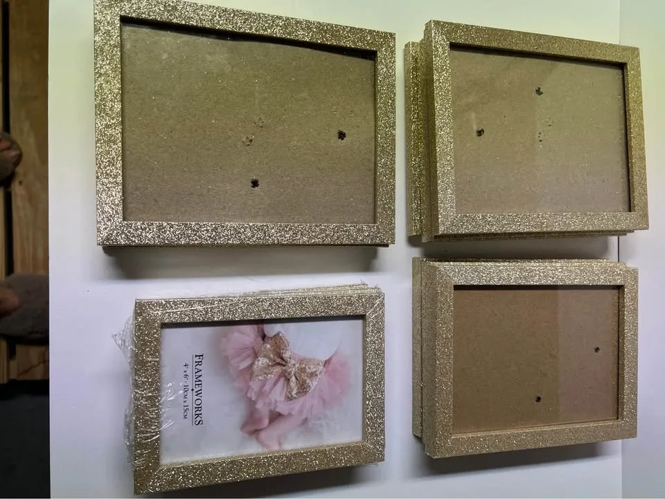 ⚽ 22 Pcs. Gold Photo frames - photo 3
