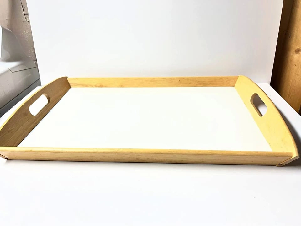 ⚽ Big wooden tray
