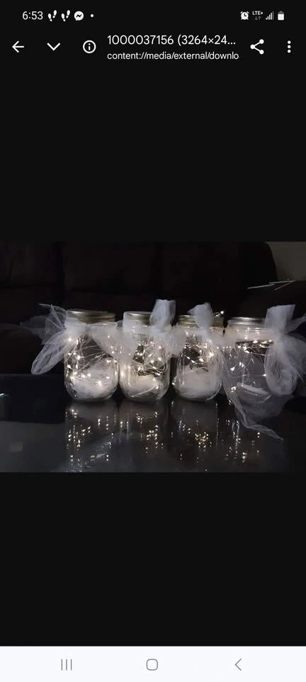12 Centerpieces with fairy lights for rent - photo 2