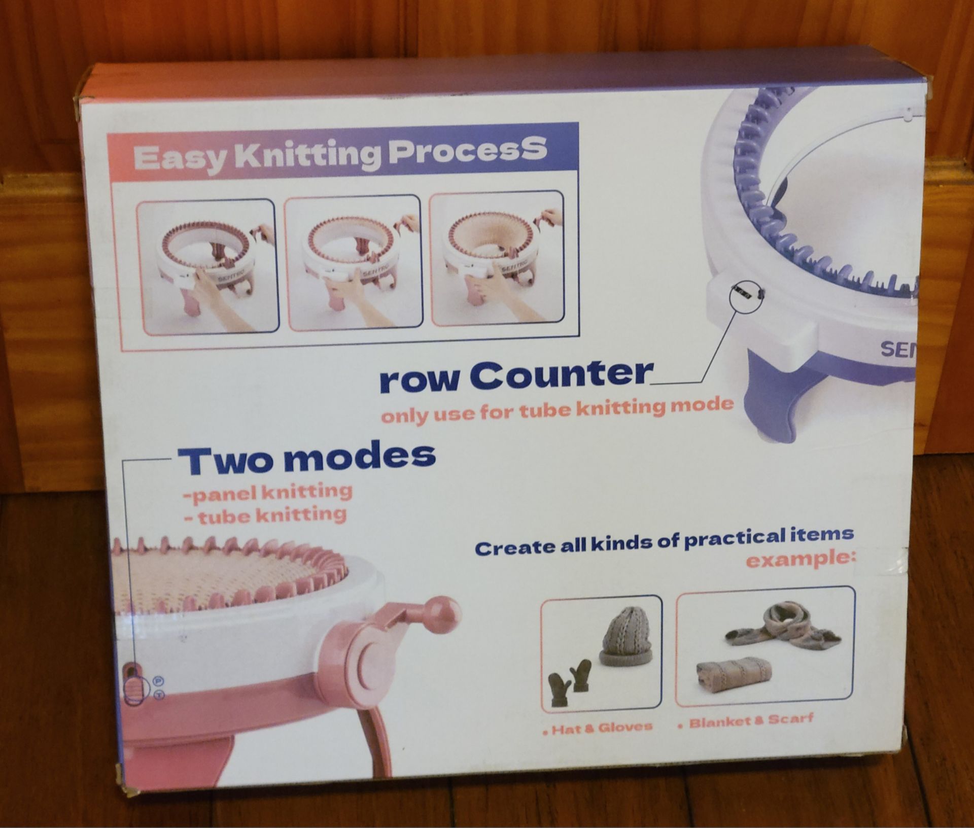 SENTRO Knitting Machine, 48 Needles with Row Counter / NEW - photo 2