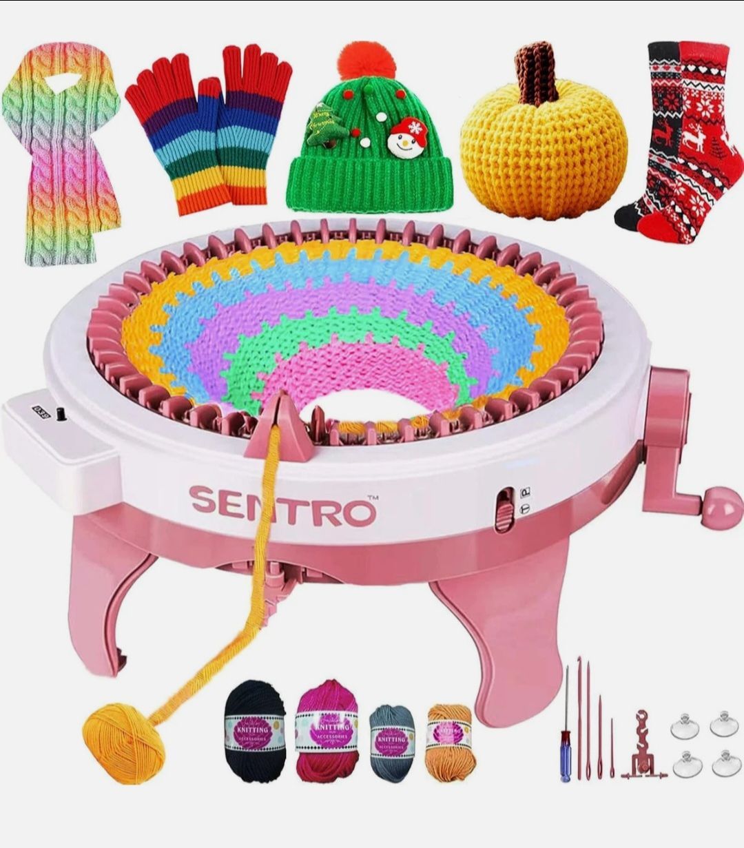 SENTRO Knitting Machine, 48 Needles with Row Counter / NEW - photo 4
