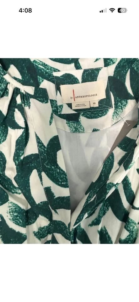Anthropologie Somerset Poplin Lined Dress ~ Size XS ~ BNWT ⚽️ - photo 5