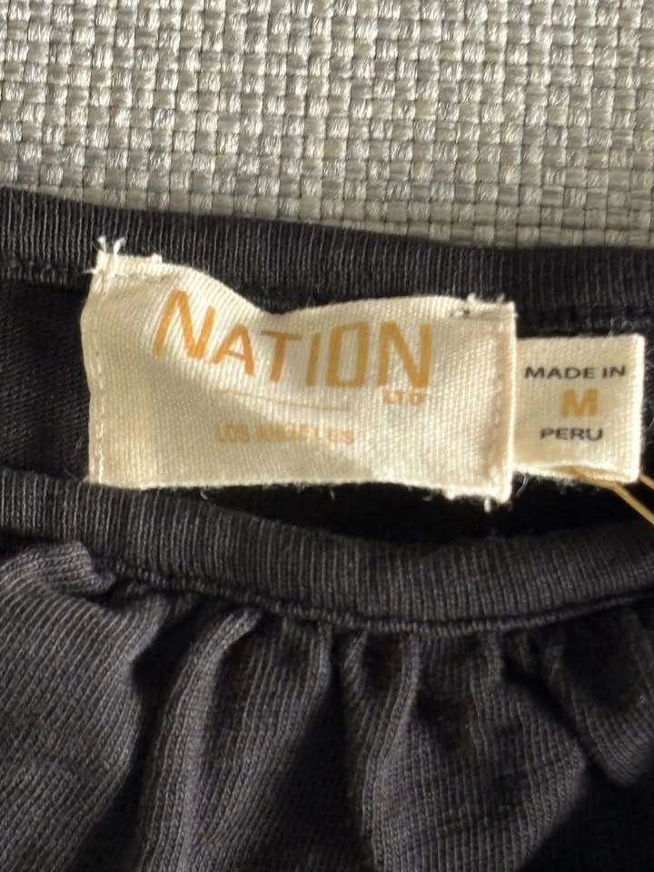 Anthropologie Nation LTD Square-Neck Ruffle Tank ~ M **NEW**⚽️ - photo 5