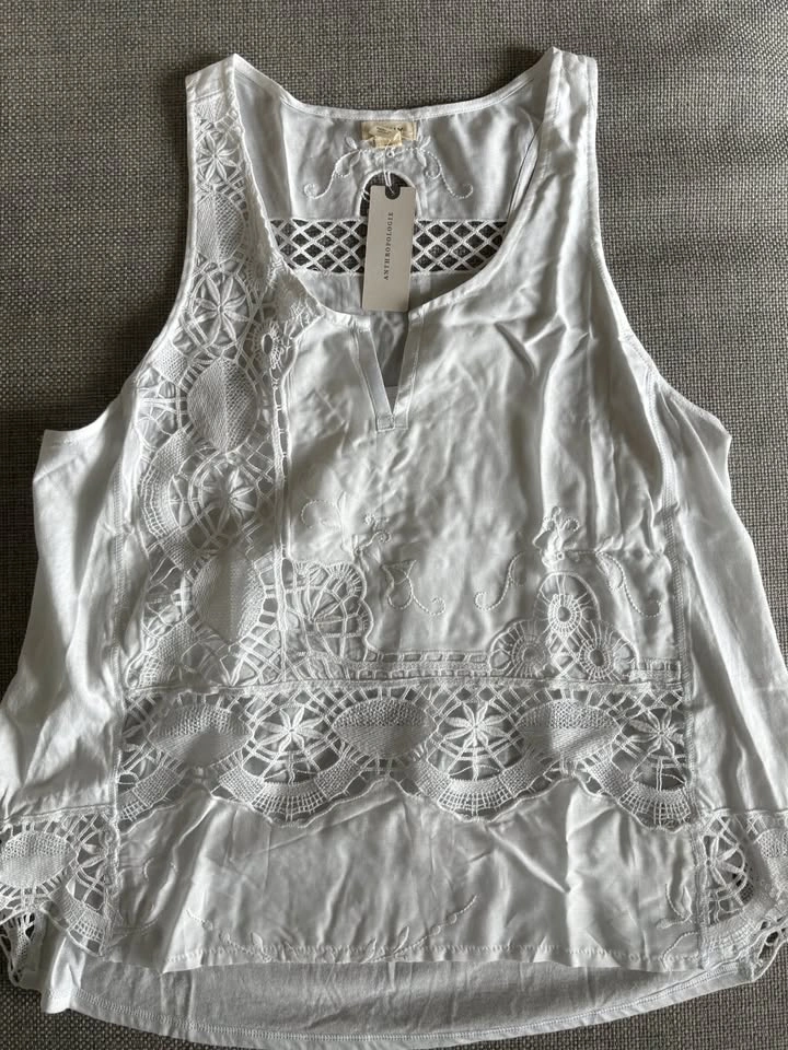 Anthropologie Tiny Cyrus Embellished Tank ~ S NEW⚽️ - photo 5