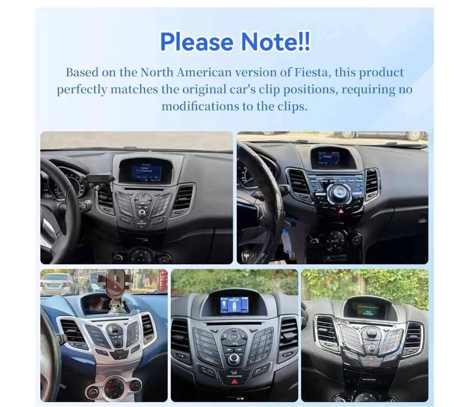 2+64G Car Radio for Ford Fiesta 9-inch Touchscreen - photo 3