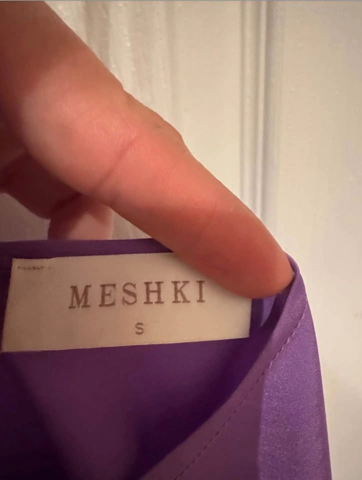 Meshki Joslyn Satin Lace Slip Mini - photo 4