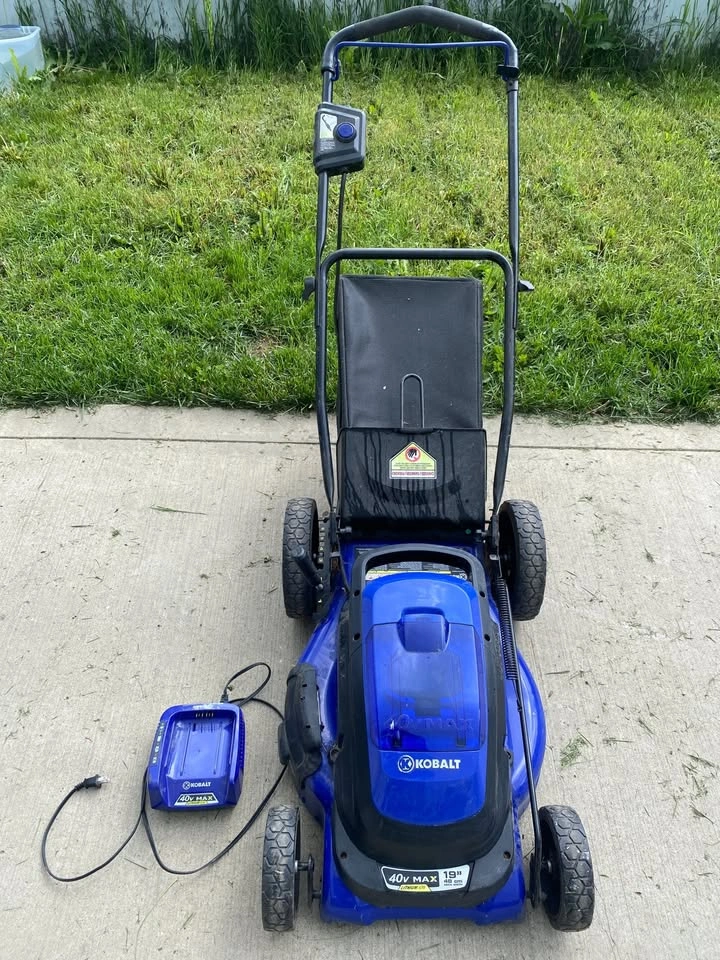 Kobalt 40V Max 19" Cordless Electric Lawn Mower - photo 2