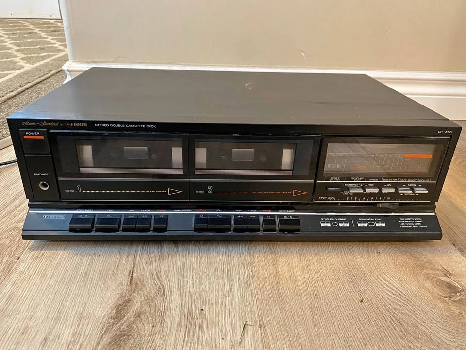Fisher Studio-Standard CR-W56 Double Cassette Deck