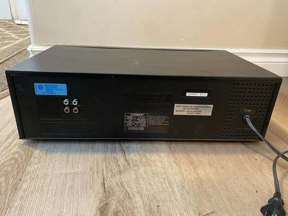 Fisher Studio-Standard CR-W56 Double Cassette Deck - photo 2