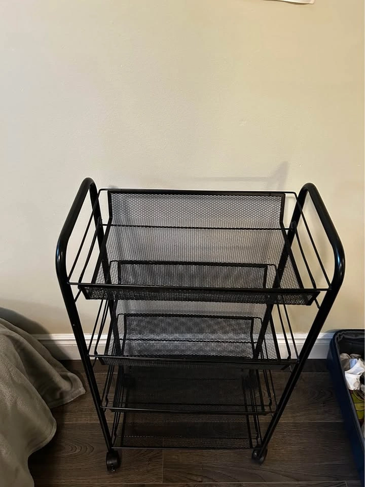 Rolling Metal Storage Cart (4-Tier Organizer) - photo 2