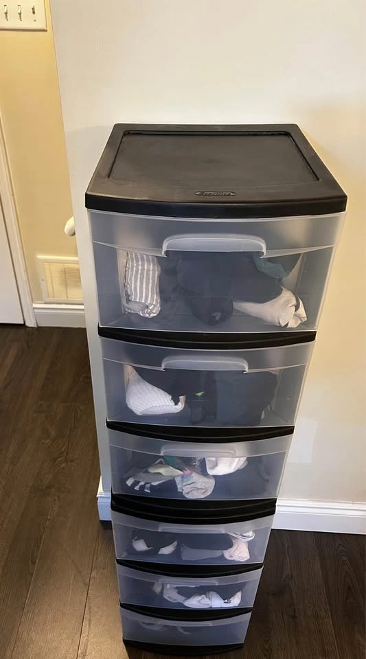 Plastic Storage Drawer Tower (5-Drawer Organizer) - photo 2