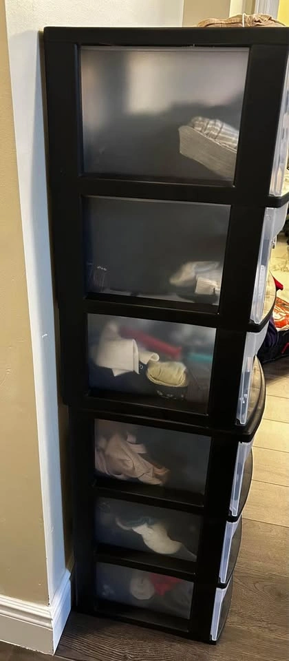 Plastic Storage Drawer Tower (5-Drawer Organizer) - photo 3