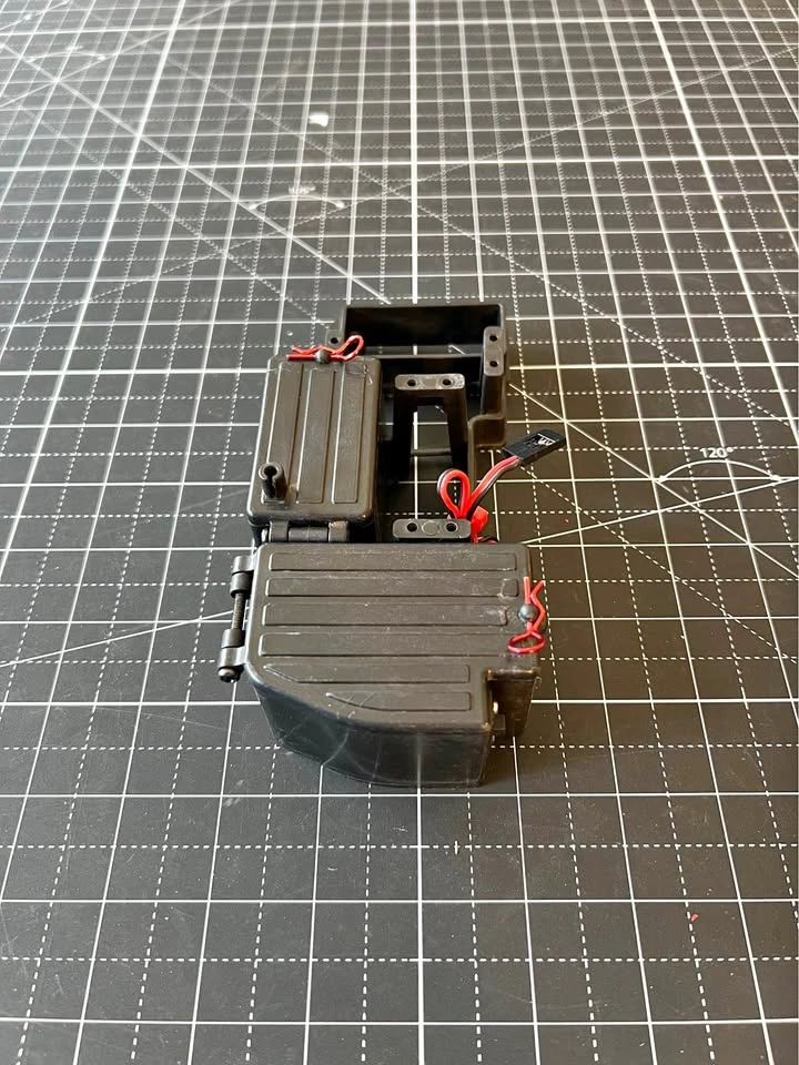 Team Associated MGT Monster GT Battery Receiver Box Servo Mount