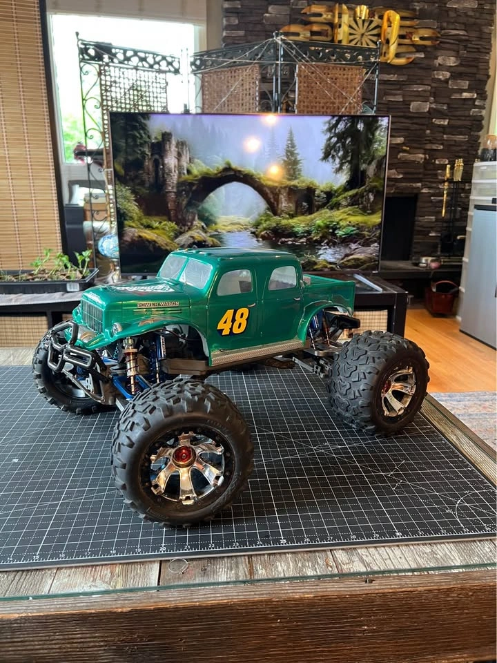 Dodge Power Wagon Custom Paint 1:10 RC Crawler Hard Body - photo 2