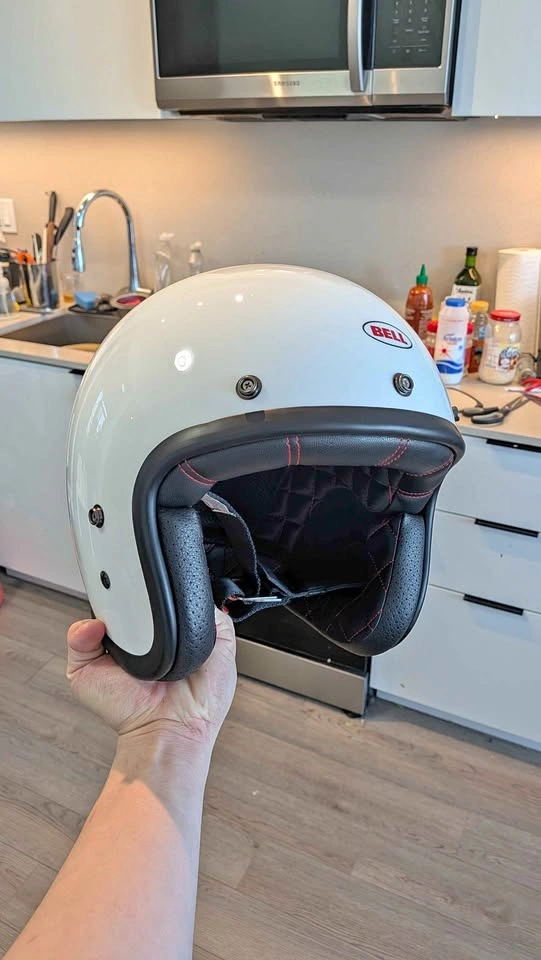 Bell Custom 500 Helmet - Gloss Vintage White XL