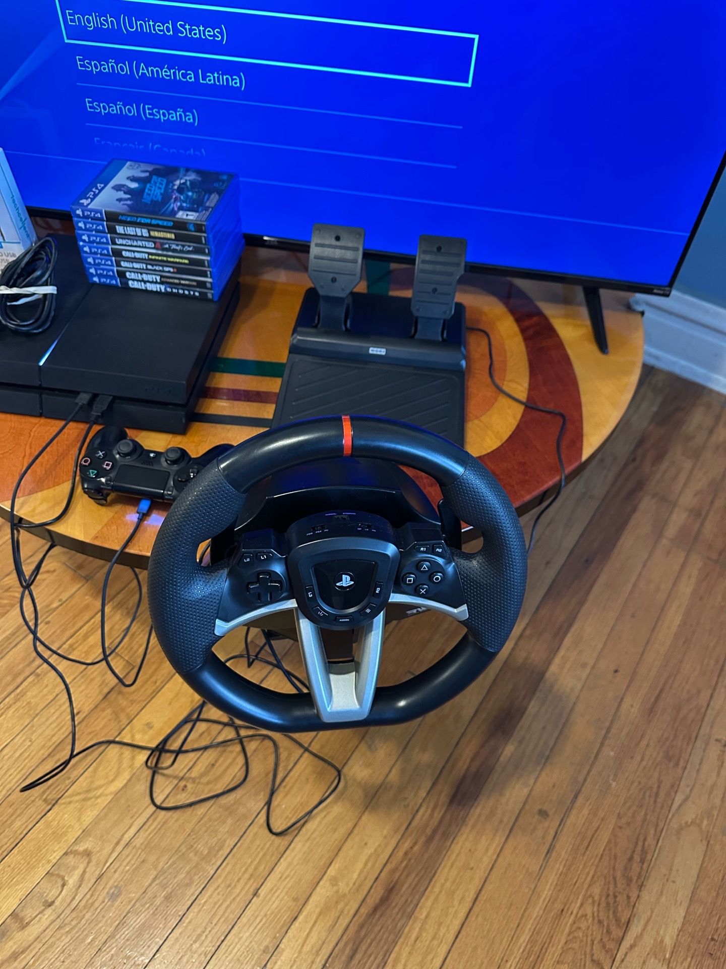 PS4 + Hori Apex Racing Wheel Bundle - photo 4