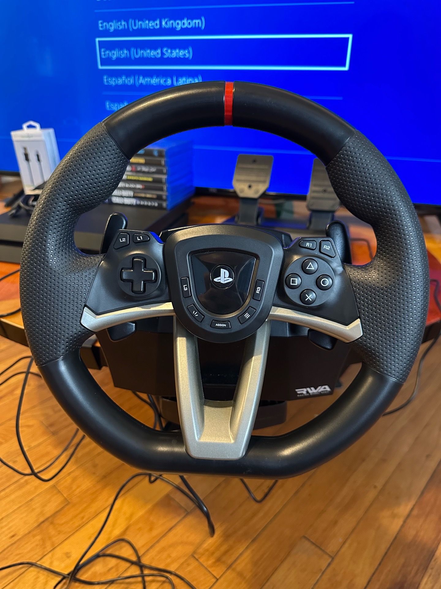 PS4 + Hori Apex Racing Wheel Bundle - photo 5