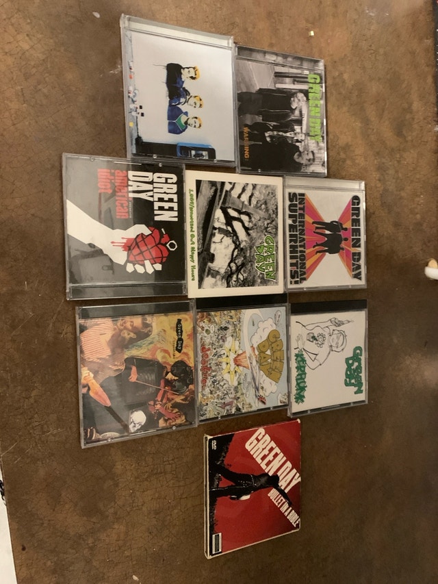 Green Day CD and DVD Collection