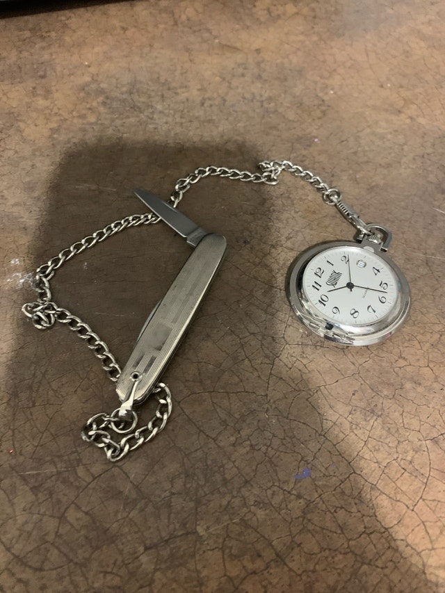 Swank Pocket Watch