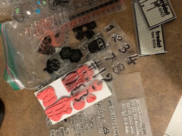 Stamp and Ink Pad Crafting Collection
