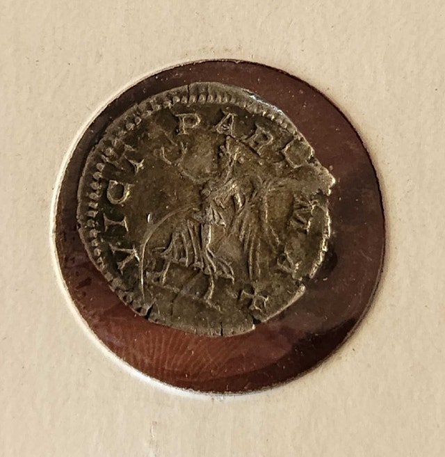 Roman Silver Denarius Coin