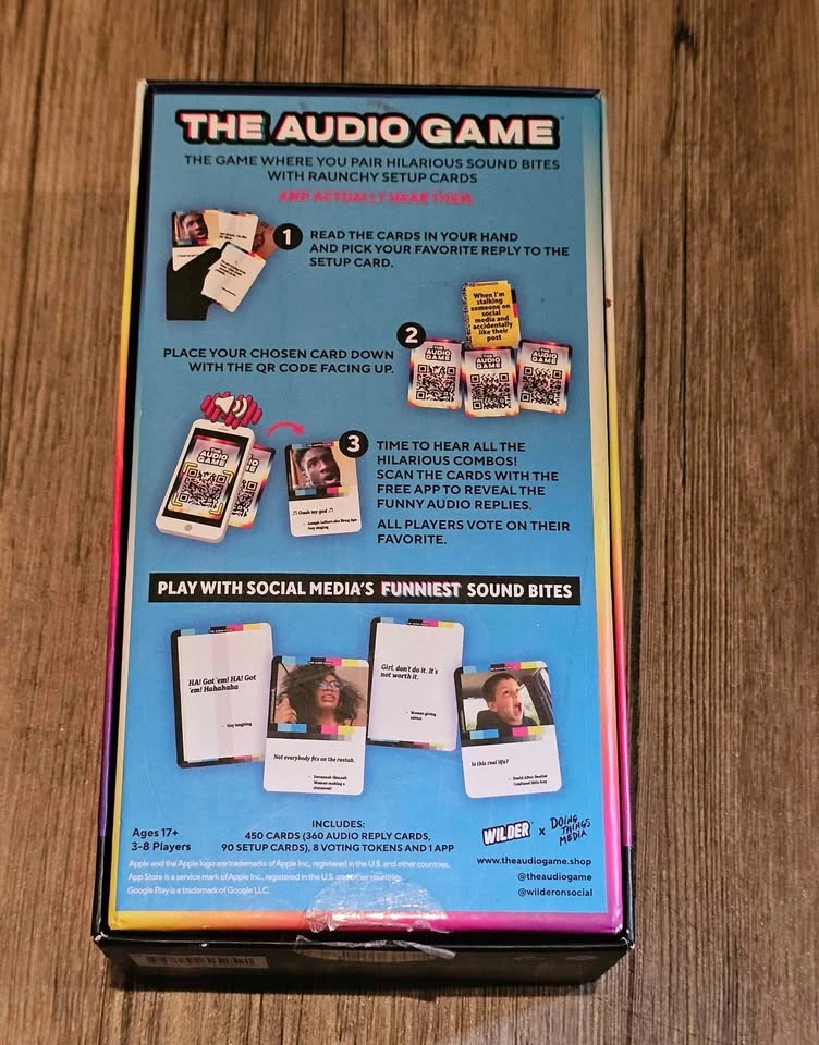 The Audio Game by Wilder Toys - photo 2