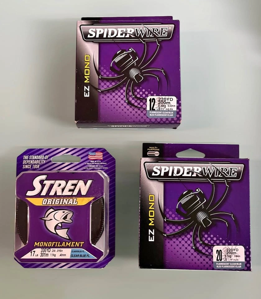 SpiderWire EZ Mono and Stren Fishing Line