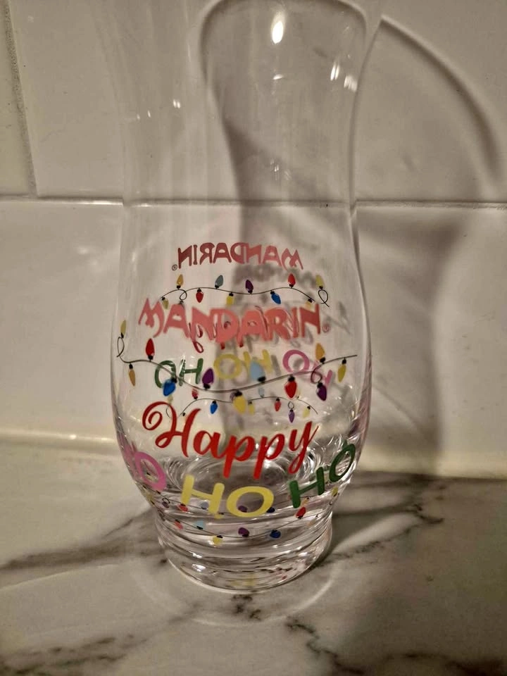 5 Mandarin Christmas Glasses