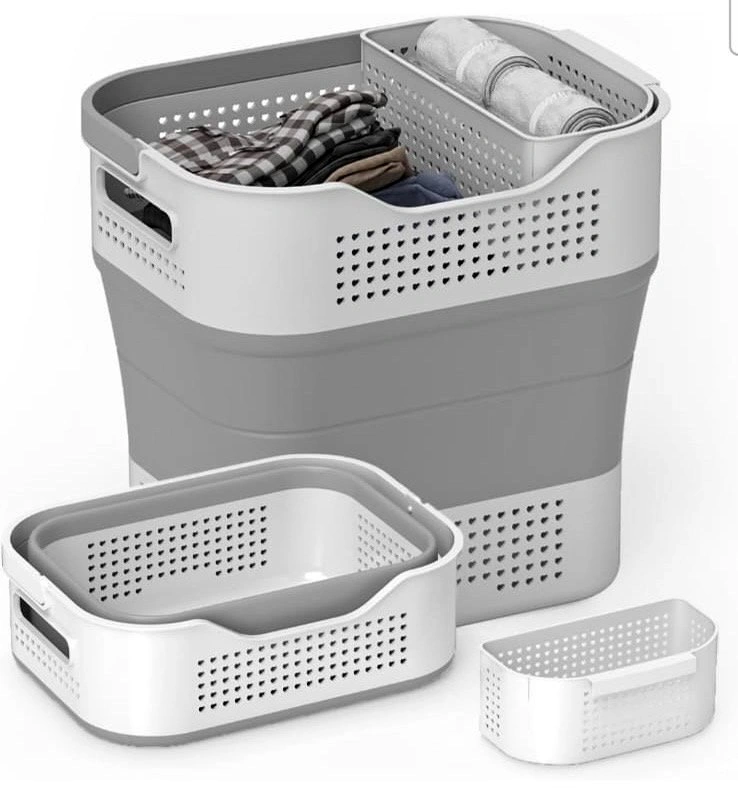 Collapsible Laundry Basket - New