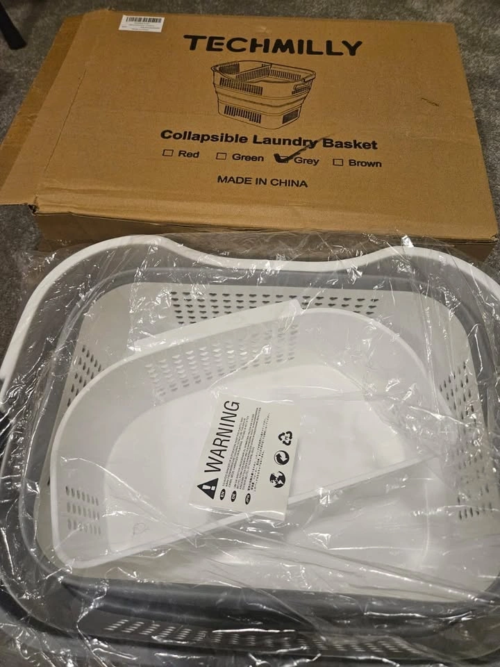 Collapsible Laundry Basket - New - photo 2