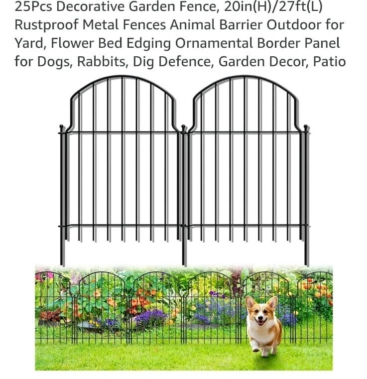Decorative Garden fence - New