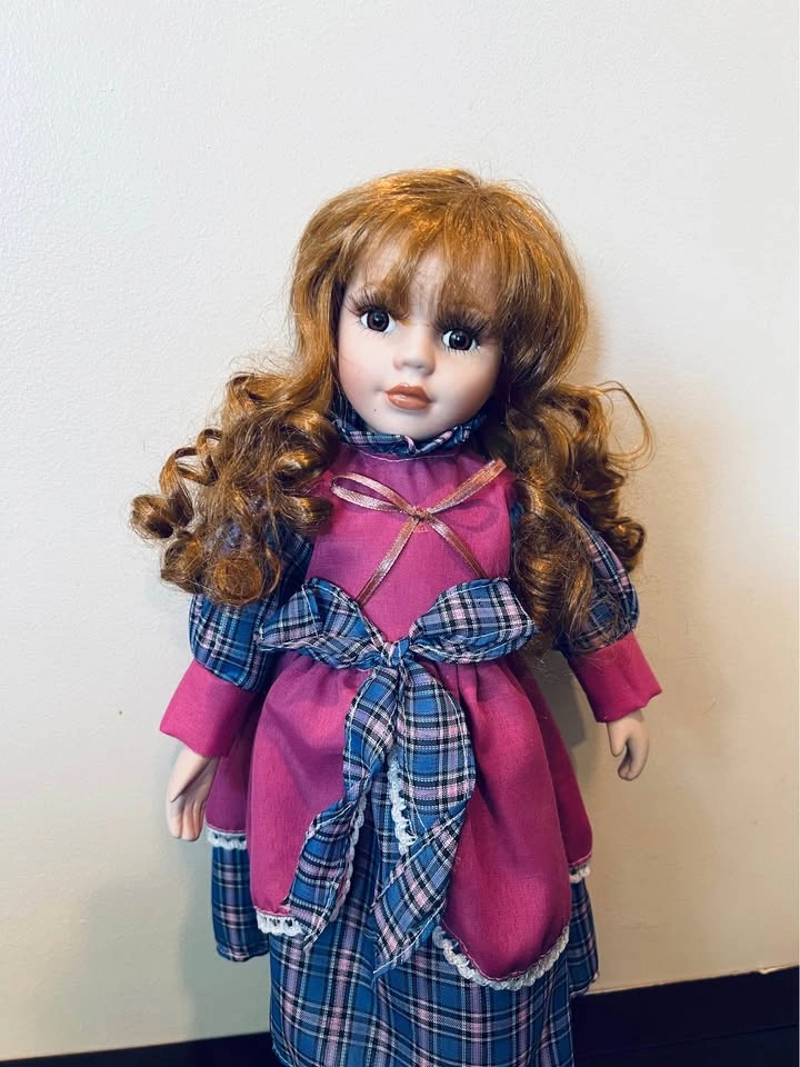 Vintage Porcelain 16” Doll - photo 3