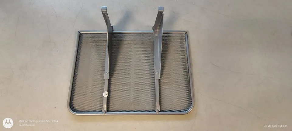 🛍️✨ BUY 2+ ITEMS, GET 50% OFF Metal Mesh Footrest image indicator(3)