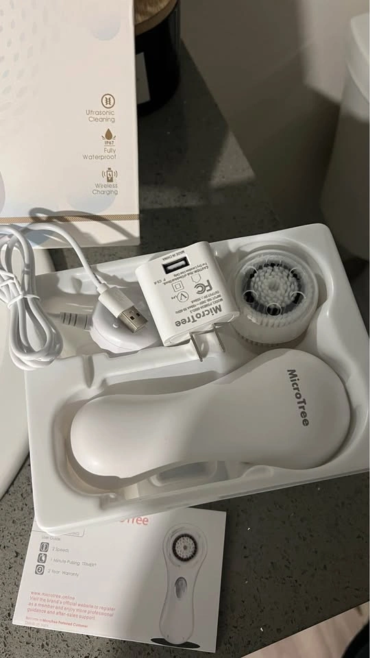Brand New MicroTree Mt 3 Ultrasonic Facial Cleansing Brush - photo 2
