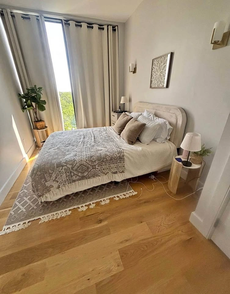 Queen Bed Frame and Queen Mattress