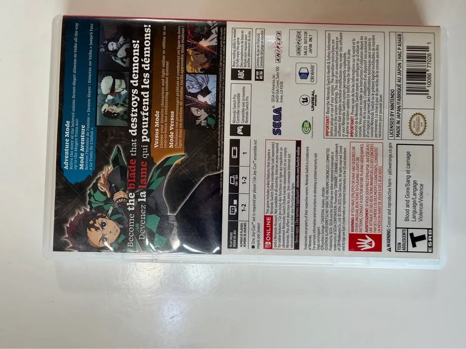 Demon Slayer: The Hinokami Chronicles Nintendo Switch Complete - photo 5