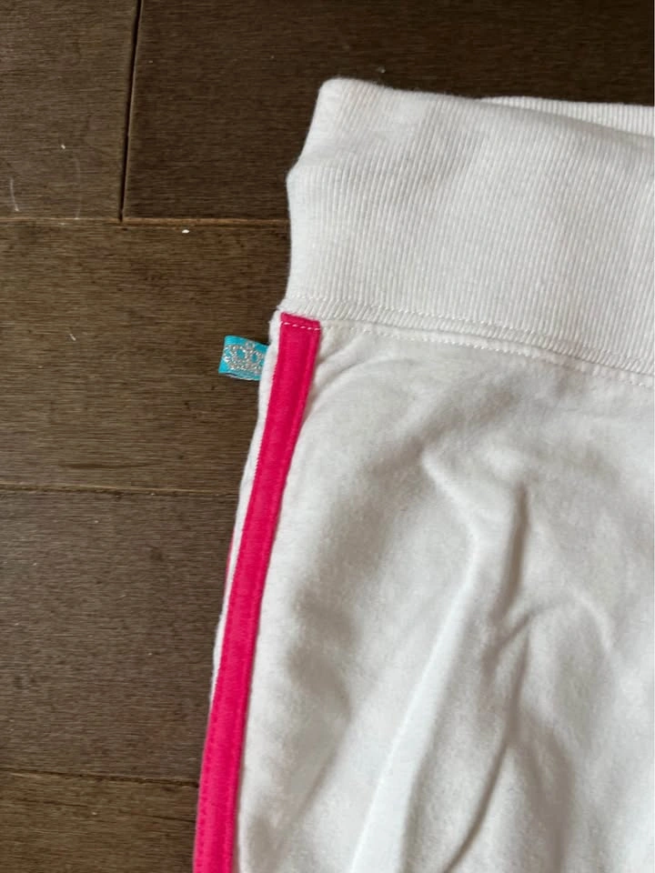 Baby Blue Y2K white sweatpants - photo 3