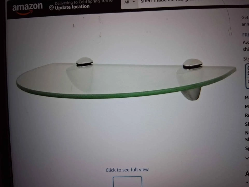 Shelf Made curved glass shelf kit - photo 3