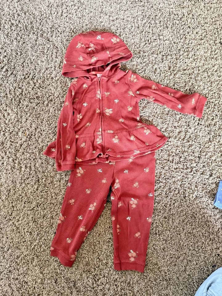 Toddler girls thermal set 18M